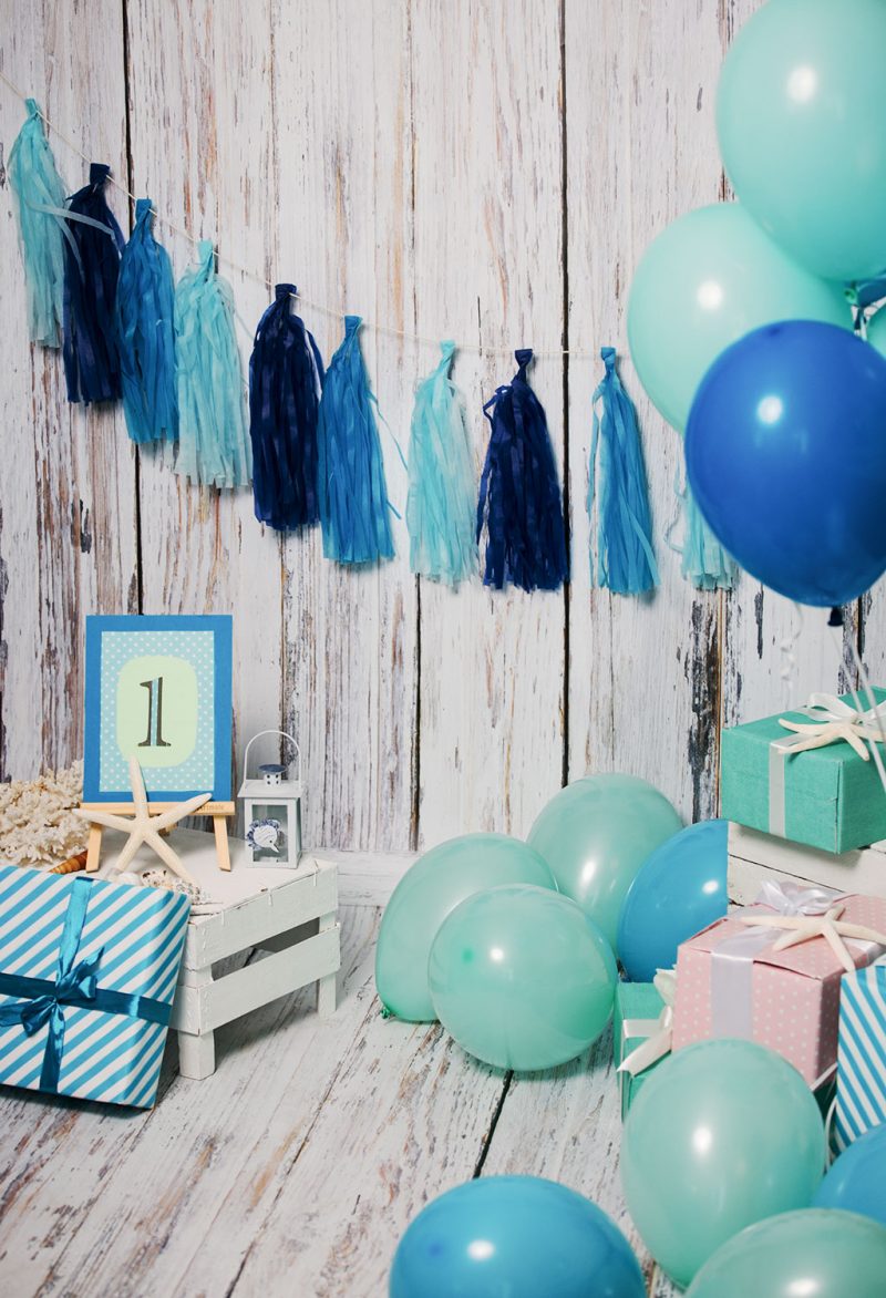 Оформление комнаты на день рождения в морском стиле