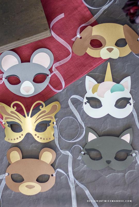 Карнавальная маска своими руками — Поделки для детей